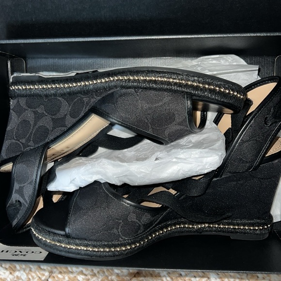 COACH Espadrilles Beautiful Logo - Picture 2 of 8